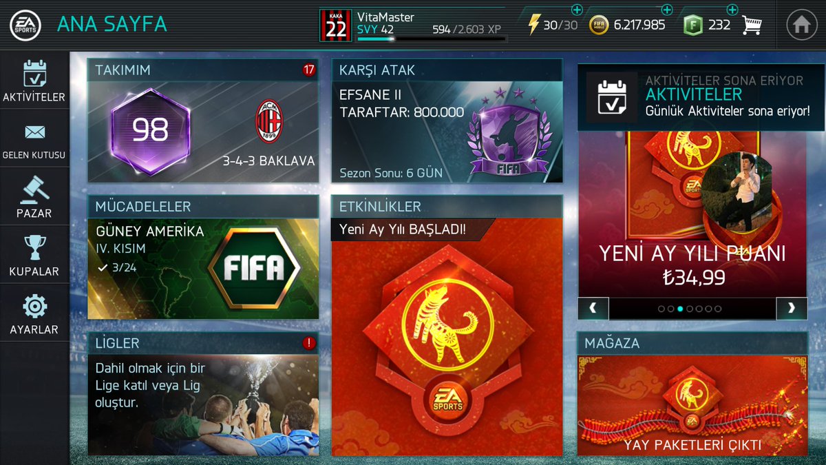 fifacrewturkey's tweet photo. Hesap SATILIKTIR 
90 Lira - İninal üzerinden @Fifa_Mobile_TR https://t.co/9yPtUiMNYK