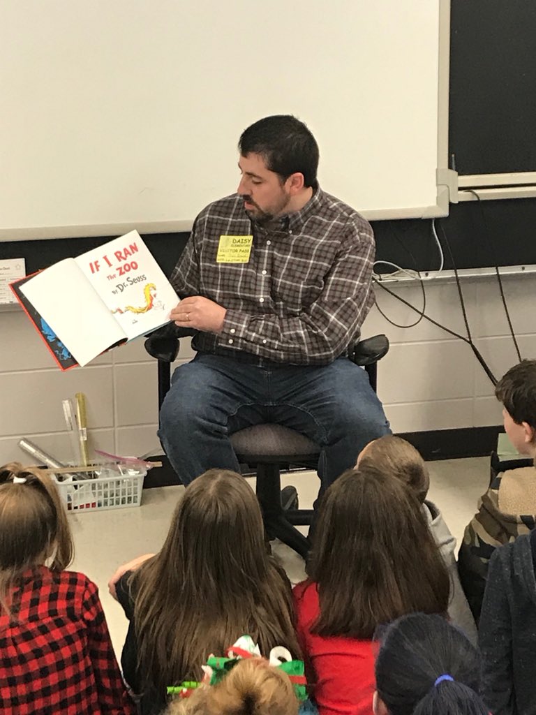 BigOrangeBeaty's tweet photo. Big thanks to @paco29 Steam Engine, @brian_emond Snowflake, and @dhaugland Vila for supporting Read Across America Day at Daisy Elementary!  @F3Chatt @F3Nation #f3 #DaisyPride #ReadAcrossAmericaDay https://t.co/LsCdgavgpp