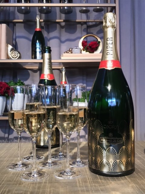 We had a fabulous time popping bottles at the Governors Ball Press Preview yesterday! #PiperHeidsieck always makes the perfect party guest.