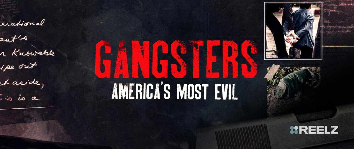 ReelzChannel's tweet image. Gangsters: America's Most Evil (returning series) - Tuesday, March 6 produced by @AsylumEnt

#gangsters #reelzchannel