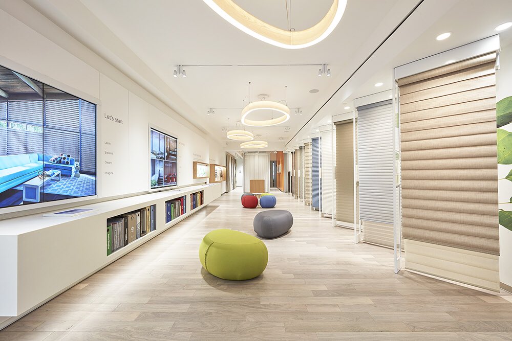 underhead1's tweet image. Shade shopping reimagined. See the store we designed for Hunter Douglas underhead.com #architecture #design #shades #advertising