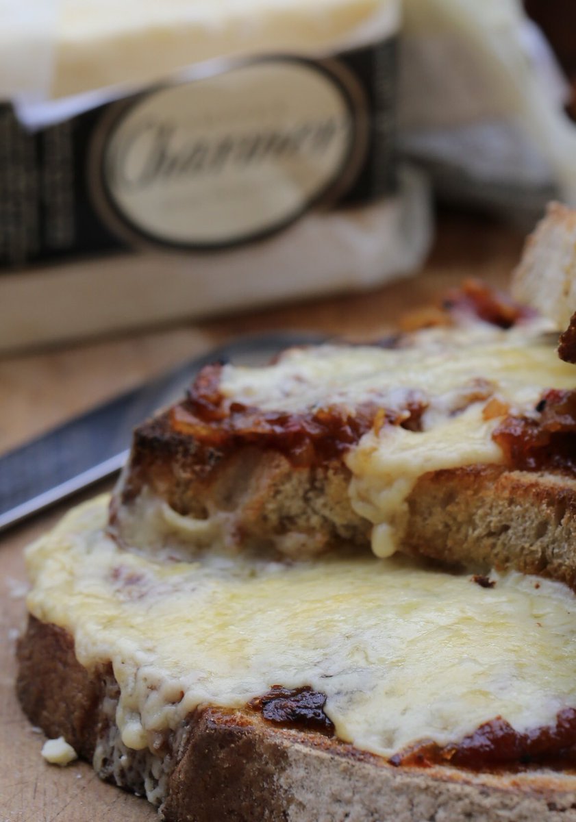 Petersidwell's tweet image. A good day in the edit with @adamediafilm today, here’s lunch using @Bookhams cheese on toast with chorizo and @CaliforniaPrune jam #nosugar @QualityFandD @FoodMarketingEx @sgftv