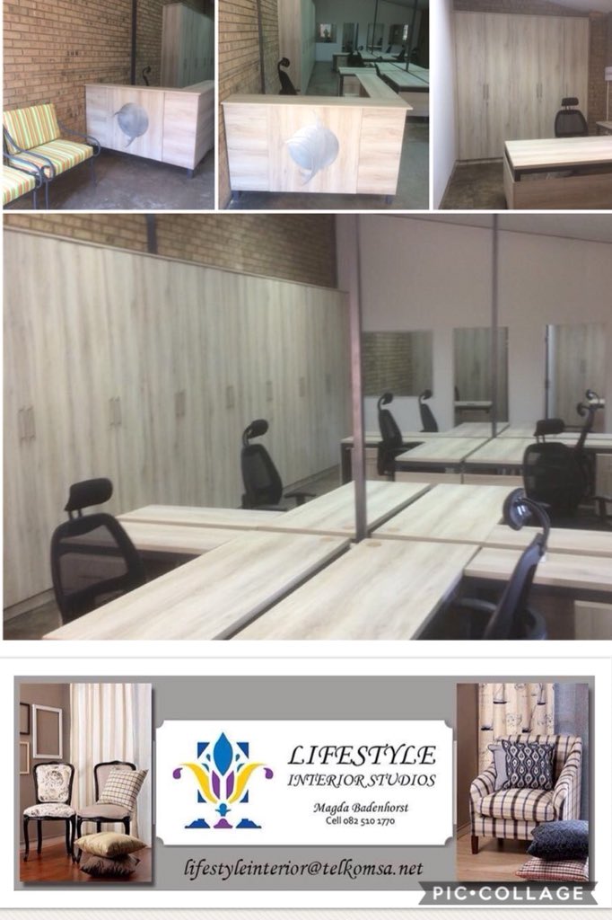 Lifestyle Interiors- another project done and completed with Industrial design office furniture.