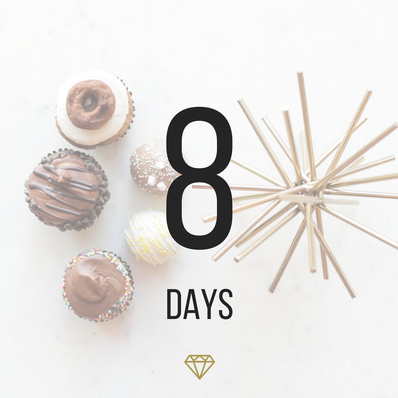 SBrunchAgency's tweet photo. We’re already breaking out the celebratory sweets because we’re just too excited to wait 🙈 #8Days #Countdown #SundayBrunchAgency #BrunchisAlwaysaGoodIdea https://t.co/W1roQQRmk6