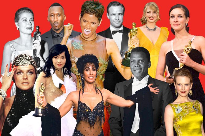 EWFlashback's tweet image. Tracing the 90-year history of #AcademyAwards red-carpet style: ew.com/awards/history… #Oscars90