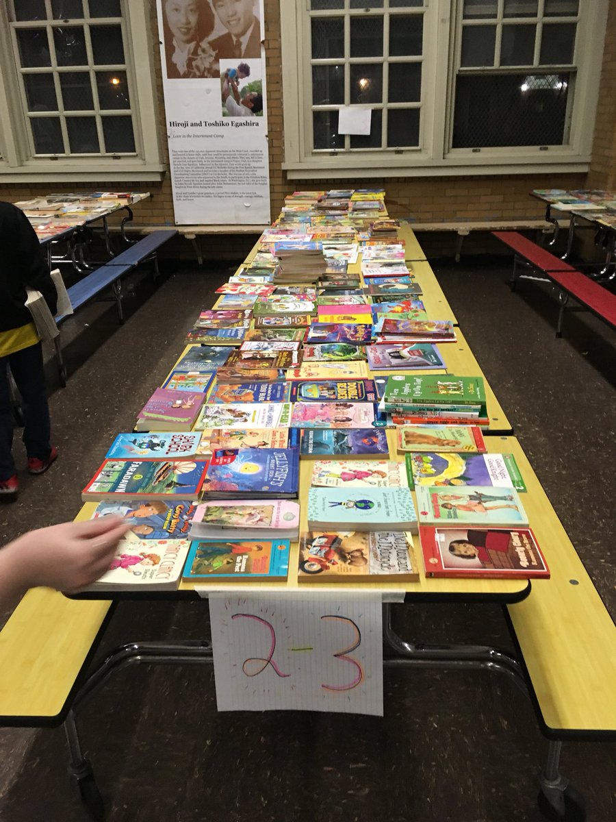 PS10Brooklyn's tweet image. We had a fun book swap last night at our Reading Under the Stars event! Leave a book, take a book! #ps10reads