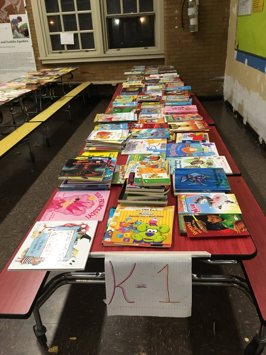 PS10Brooklyn's tweet image. We had a fun book swap last night at our Reading Under the Stars event! Leave a book, take a book! #ps10reads
