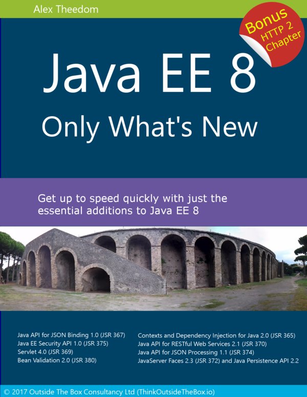 arungupta's tweet image. Downloaded #JavaEE8 book from @alextheedom, only covers new features, plenty of code examples leanpub.com/javaee8/
Great work, congrats!