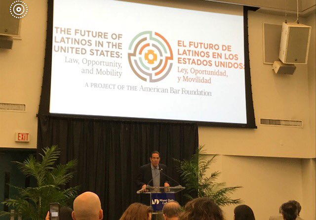 XavierLSuarez1's tweet photo. Filling in for @FrancisSuarez at today's event for the future of Latinos in the United States @MDCollege #Miami https://t.co/BPBDmKfION