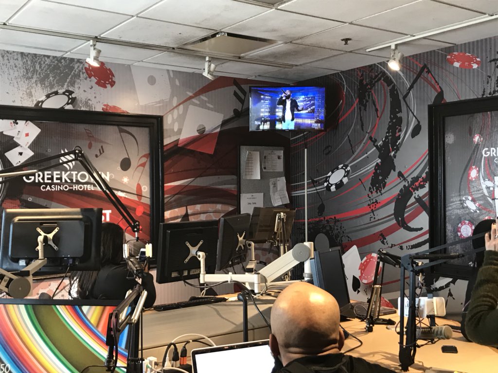 BushmanOnAir's tweet photo. I’m so proud you @ImSoJreed for winning the @TheRealDaytime #RadioRemix We’re all in the studio with tissue 🙏🏾 #JReed #DrDarrius #Detroit #FridayFeeling https://t.co/hw44qVWFL7