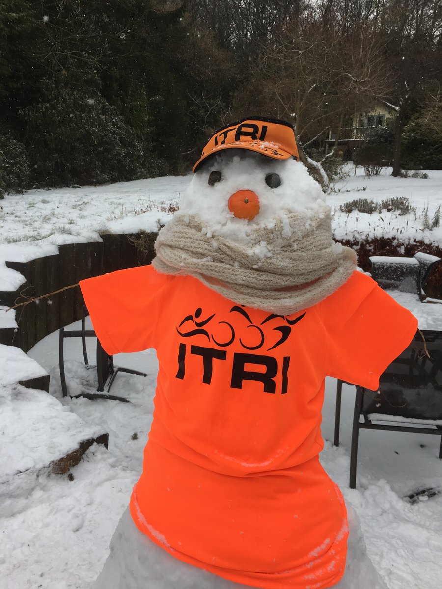 itricoaching's tweet photo. Fun day in the snow! Hope the new ITRI athlete doesn’t dehydrate in his next race! #snow #snowman #triathlete #tricoach #triathlon #ironman https://t.co/PWP4xoAhZe