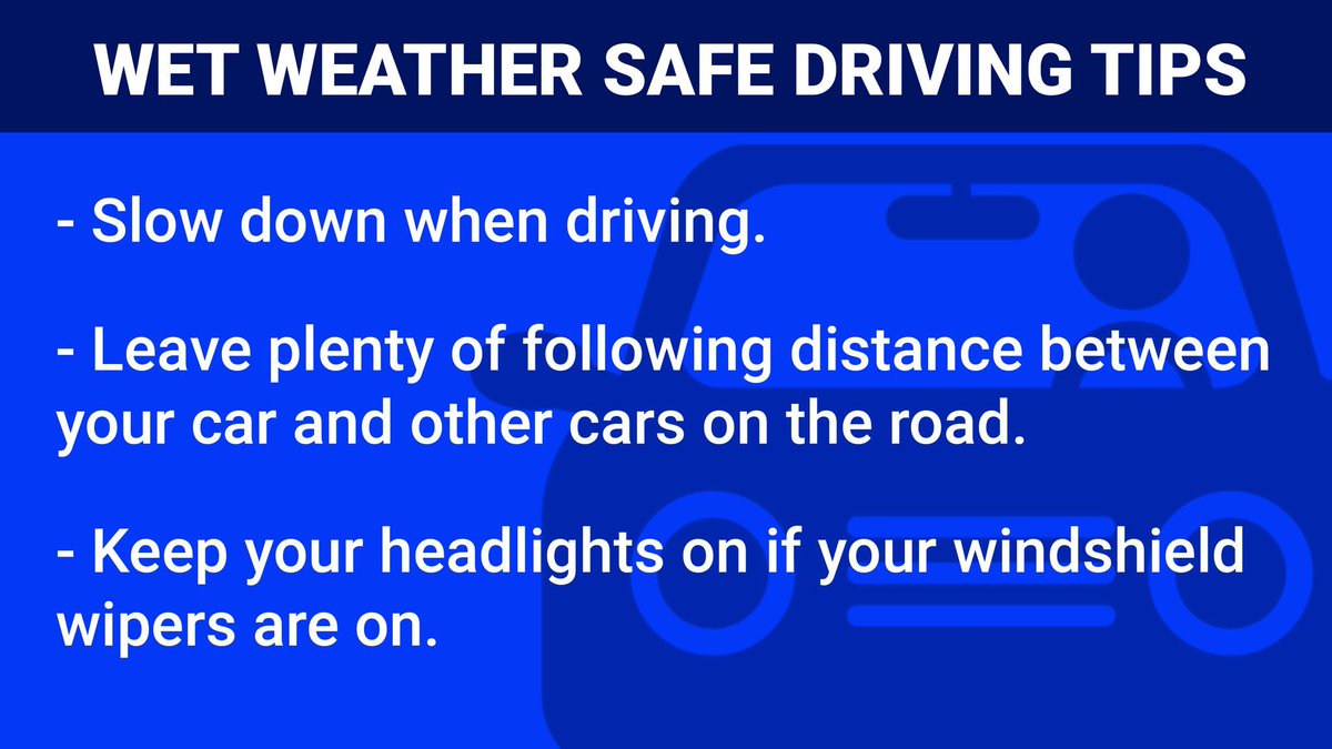 los_dot's tweet photo. Safe driving tips for your commute. #LSRain🌧 https://t.co/XdWIIkB6nm