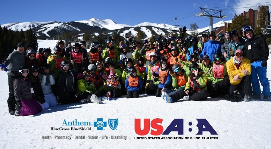 USABA's tweet photo. Athletes from across the country are having a blast in Breckenridge this weekend at our annual ski event sponsored by Anthem Blue Cross Blue Shield! #USABASki https://t.co/WSrnfEng6i