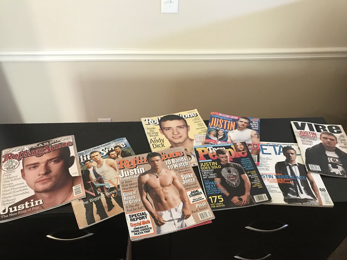 juldankeiko's tweet photo. It’s amazing what you find when you unpack boxes.  FLASHBACK FRIDAY!!  @jtimberlake 🤣😍 #magazinecover #oldschooljustin https://t.co/qTiAntlxeN