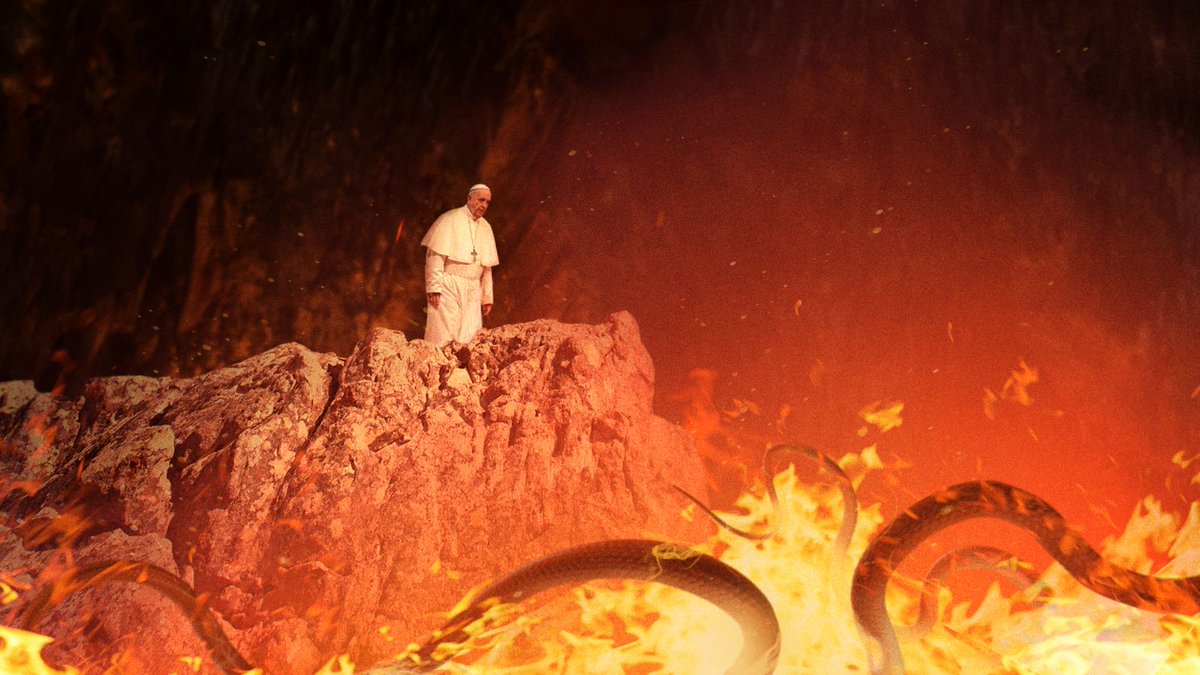 Pope Francis Finds Self In Hell After Taking Wrong Turn In Vatican Catacombs trib.al/SCWqs9v