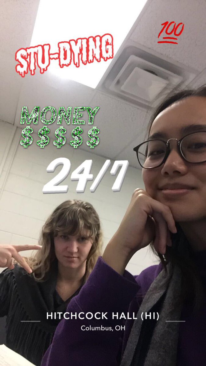 Big_R_6's tweet photo. "Morgan and I Studying". Photography. 2018. #OSUPHA #KendraOnCampus https://t.co/c6PCNnZtrM