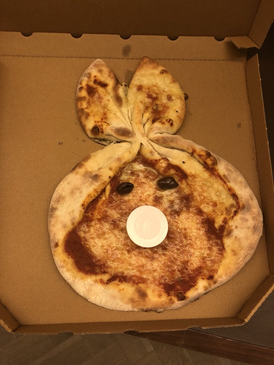 ijustine's tweet photo. THIS IS WHAT HAPPENS WHEN YOU ORDER A PIZZA AND CAN’T READ GERMAN https://t.co/LRBpFmJqZS