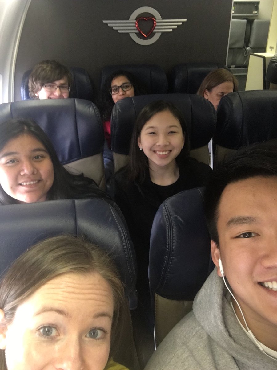 NatalieChristn's tweet photo. We survived #CloseUp2018! Heading back to Houston! Wait... weren’t there 7 of us? 🤔 https://t.co/IrcWDub2af