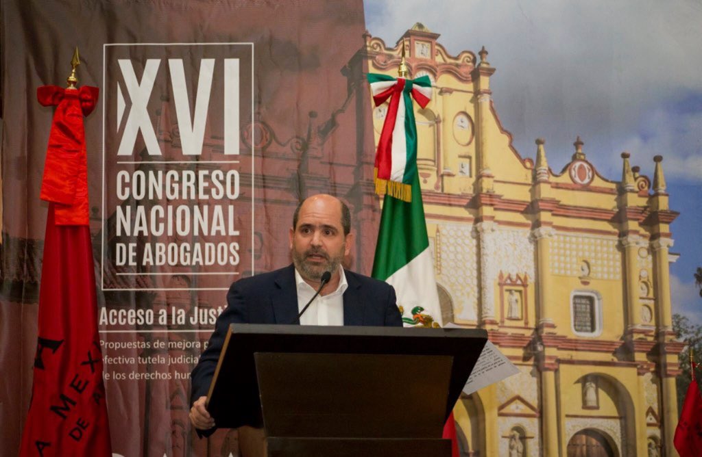 En el excelente congreso de la <a href="/BMA_Abogados/">Barra Mexicana, Colegio de Abogados A.C.</a> en <a href="/SanCrisTurismo/">SanCristóbalChiapas</a> Felicidades al colegio y su presidente @JoseMario_BMA