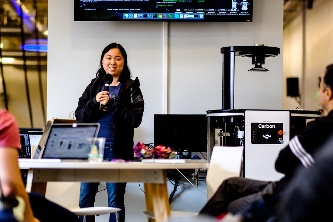 Carbon's tweet photo. We're at #WeCode18. Alex Jiang, from @Carbon's software team, will be on the @sequoia start-up panel on Saturday. Can't make it? Read more about @Carbon's software here: https://t.co/6FQWfocaq6 #3DManufacturing https://t.co/Ozg0sf5xfX
