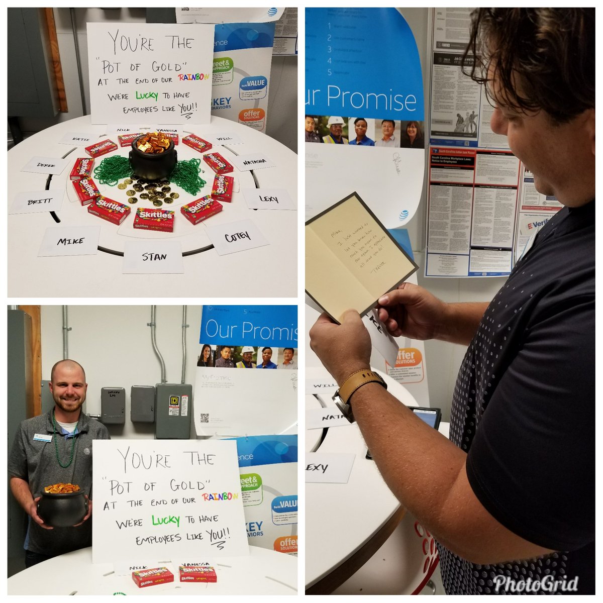 TeamMyrtleBeach's tweet photo. Showing our appreciation for the Myrtle Beach employees! Thanks for all you do guys!!! #appreciatER #Myrtlebeast #GSCUnitedForce https://t.co/Jg0byk0Ae8