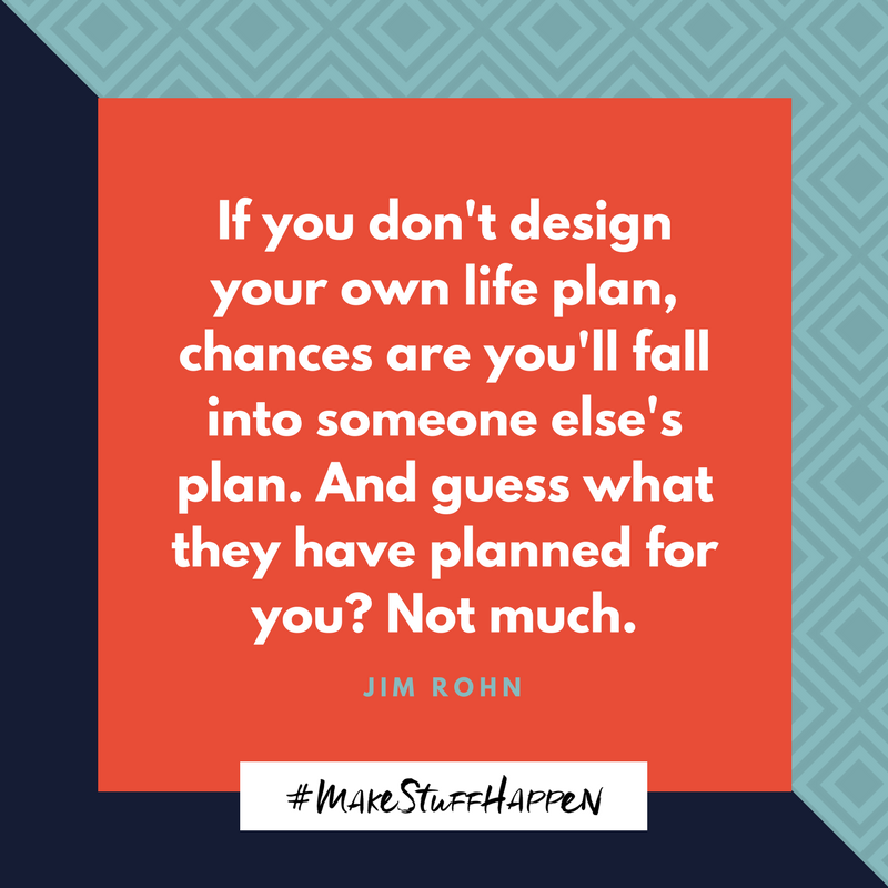 Pursue your own #dreams, establish your own #goals and #makestuffhappen. In the end, you'll only regret it if you don't. 

#FridayFeeling #success #happiness