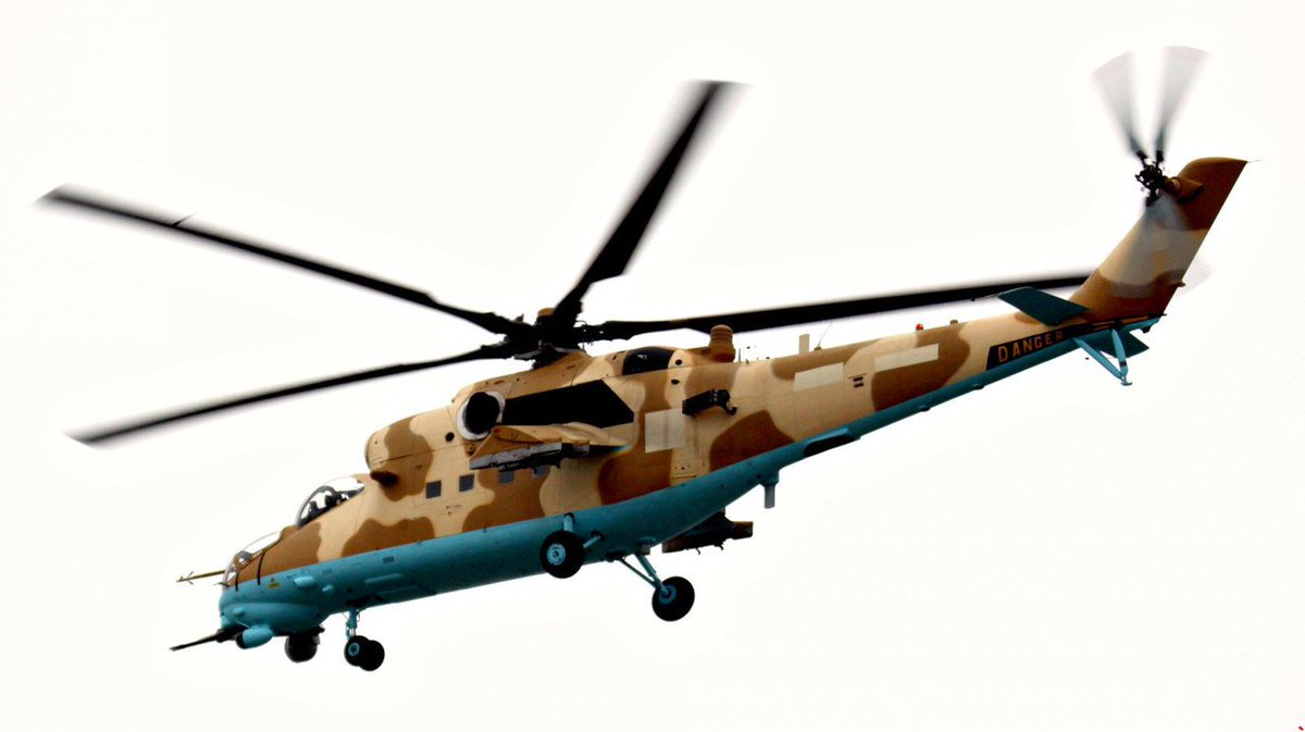 روسيا تورد 4 مروحيات Mi-35M الى باكستان  DXTqj64W4AInTJC