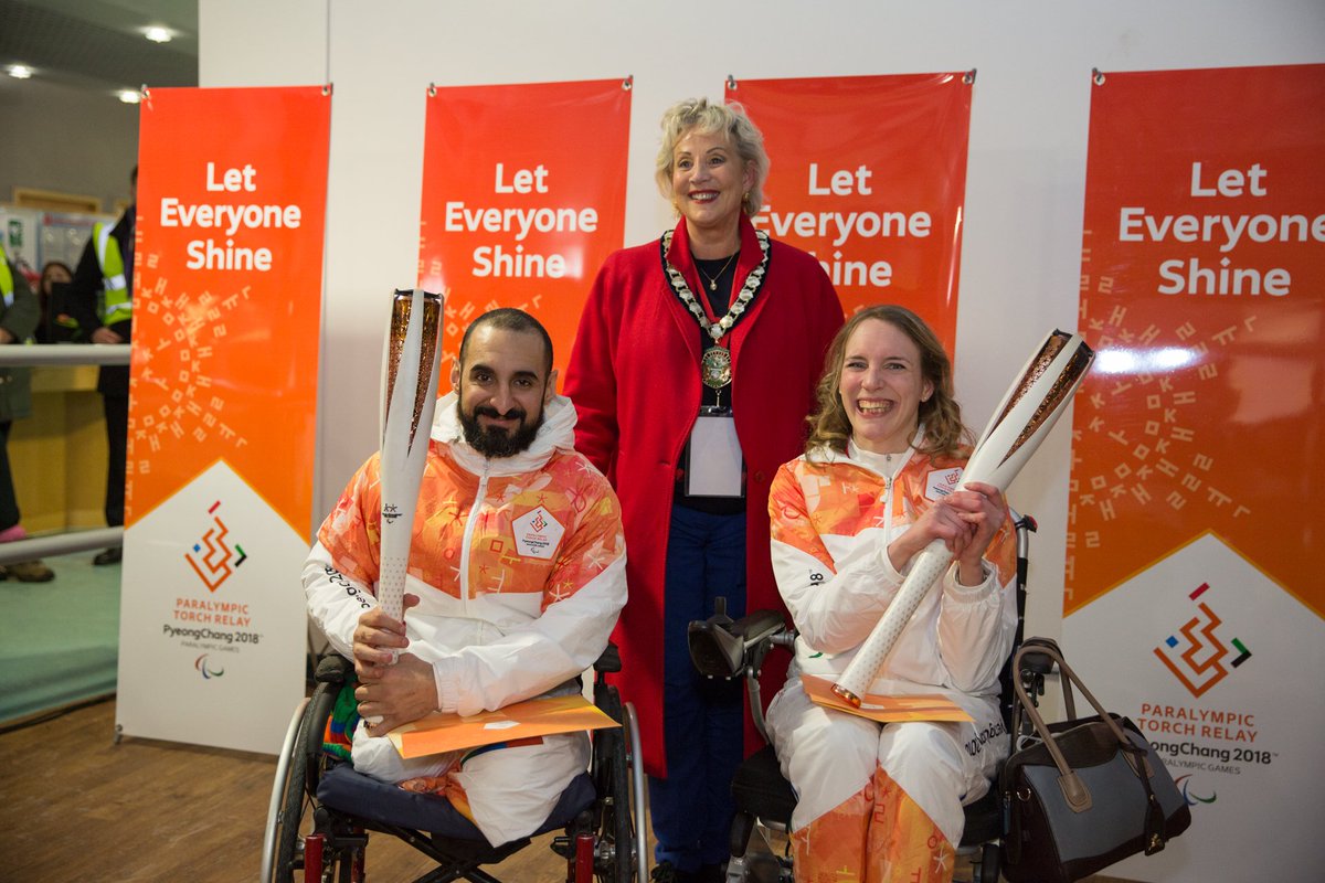 wheelpower's tweet photo. We celebrated at another incredible @Paralympics #HeritageFlame lighting ceremony at Stoke Mandeville Stadium - the birthplace of the Paralympic movement. Thank you to everyone who organised this event. We hope you enjoyed watching it! https://t.co/JyPIPYCGQq