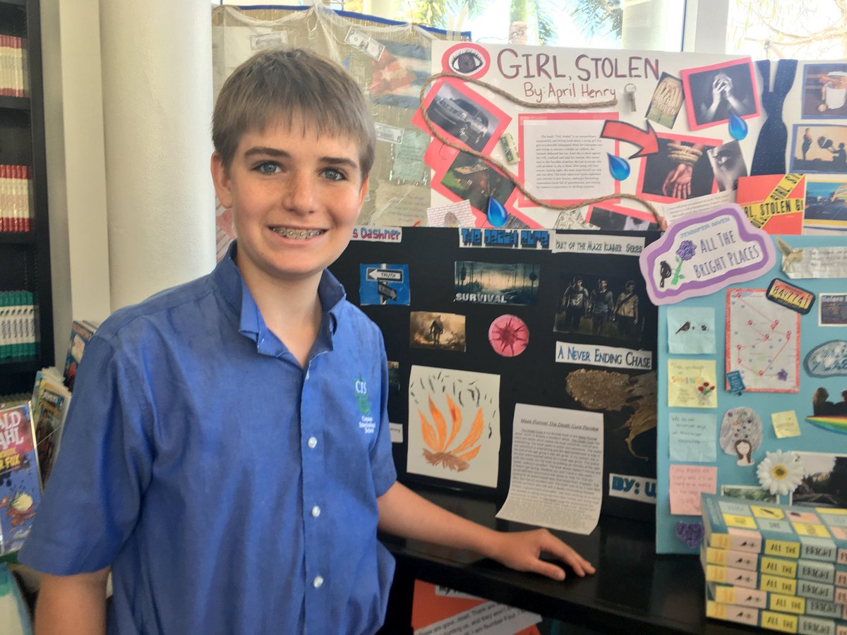 misshaley15's tweet image. More reading projects at @BooksandBooksKY!! #cisinspires #issedu #cisreads