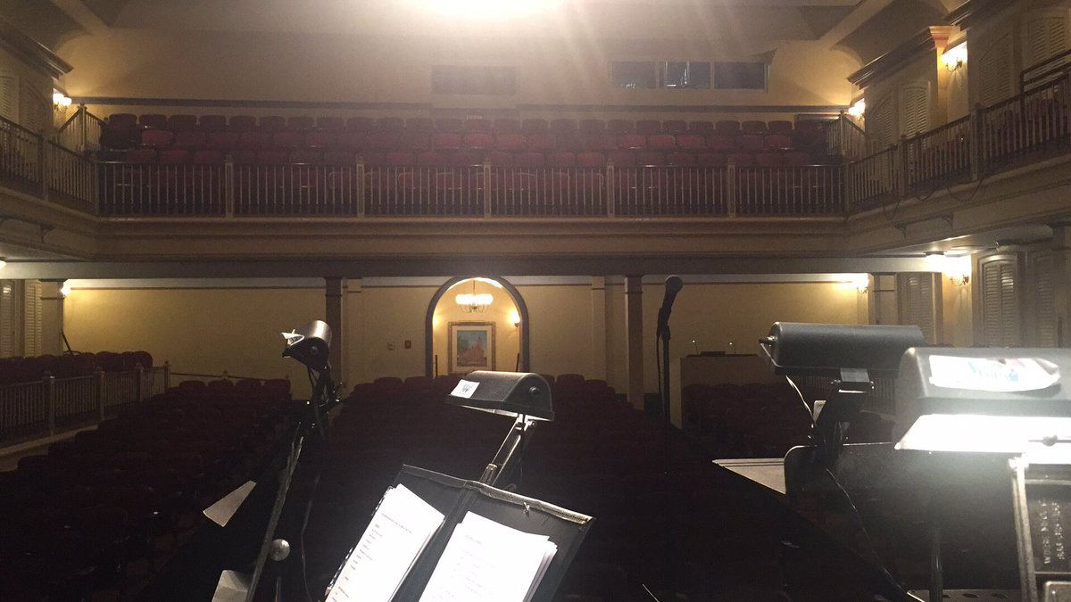 altierijd's tweet photo. Today’s office! Opera house in Newberry, South Carolina! https://t.co/KfBFcKzOSo