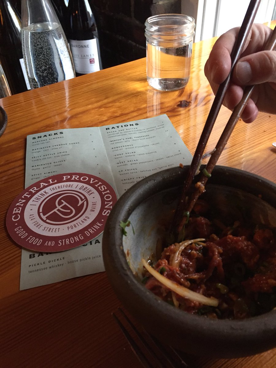 JMR_Oysters's tweet photo. Spicy beef salad - #portlandme @CtralProvisions next will be bone marrow toast #amazing https://t.co/DzidJtPouf