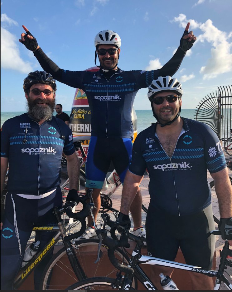 Our managing principals, Jeremy and Adam Bedzow, biked over 180 miles from Miami to Key West. Team Fort Lauderdale raised over $10,000 for <a href="/FriendshipC_FLL/">FriendshipCircle FLL</a> and <a href="/TheFCMiami/">Friend FriendshipCircle</a>, an organization dedicated to bringing friendship to children with intellectual challenges.