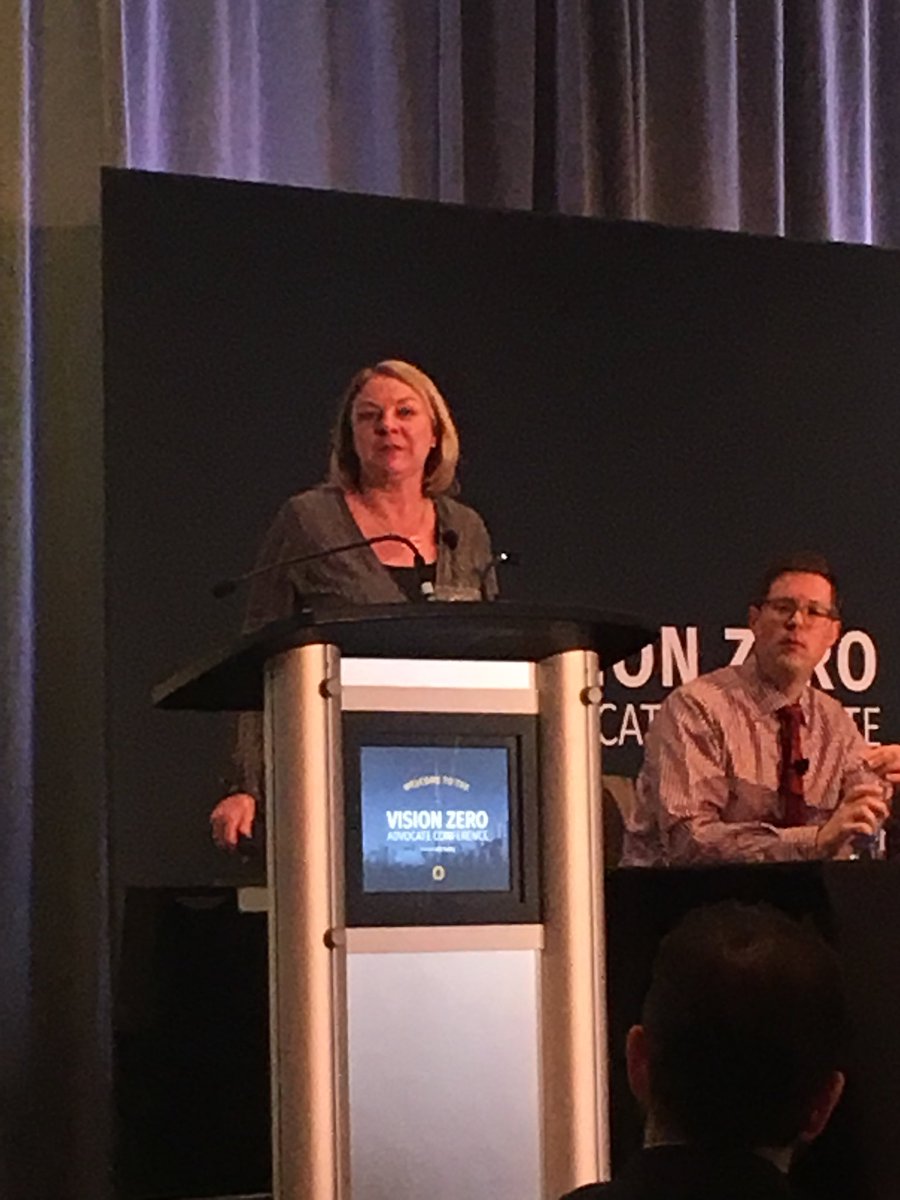 PFuselli's tweet photo. Up now at #VZCon18 @AlisonAlison3 sharing important research work that contributes to our knowledge on Vision Zero. https://t.co/FSKSz4KtrX