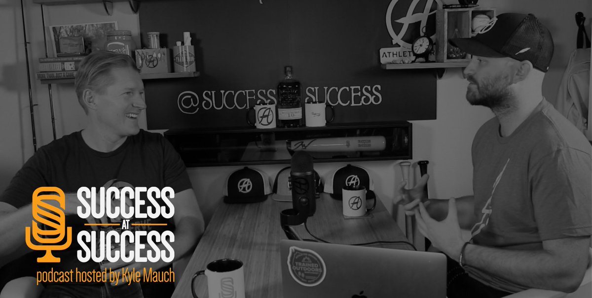 AthletesBrand's tweet photo. We're excited to announce that the #SuccessAtSuccess Podcast is back! With new Co-Host, Kevin Donahue. Listen to his intro episode w/ our Founder, @KyleMauch now - https://t.co/dJatLxxmqs <<< https://t.co/xRlygmZqXz