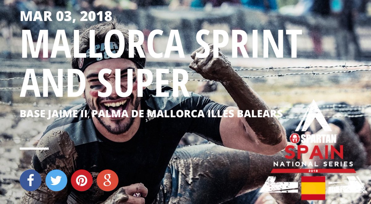 Spartan Race Mallorca
✔️3 de marzo de 2018
✔️Acuartelamiento Jaime II de Palma