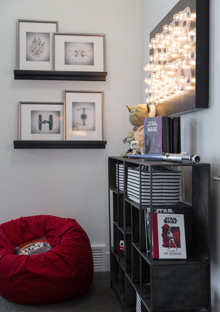 RCID_'s tweet photo. Kids’ rooms are so much fun to design! In the Hospital Home Lottery Showhome by @CalbridgeYYC, we went with a hot air balloon theme in one room, &amp; a #StarWars theme in the other. https://t.co/MNgWj2mBmN #rcid #theBIGwin @YYCHealthTrust https://t.co/yZOxRuvDoH