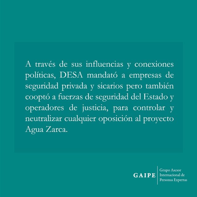 cejil's tweet photo. #BertaVive #JusticiaParaBerta Hoy dimos pasos importantes hacia la justicia en #honduras. La captura del gerente de DESA como autor intelectual por el asesinato de Berta Cáceres da cuentas de lo dicho por el #Gaipe en el 2017. Revisa su informe acá: https://t.co/mrz0rEaJgs https://t.co/LA5IRjK80x