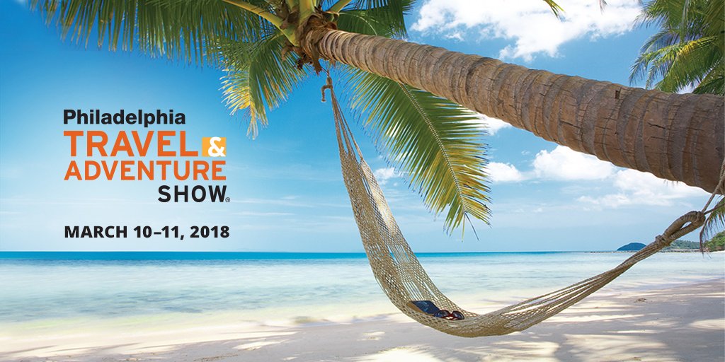 Ready to say goodbye to winter? Plan your next summery getaway at the #PhillyTravelShow! Explore endless vacation options from <a href="/Cruisitude/">Cruise Planners</a>, <a href="/thefloridakeys/">The Florida Keys & Key West</a> &amp; hundreds more destinations, next weekend!
Click to Get $5 Off Regular Price Tix with Code: SOCIAL hubs.ly/H0b97_v0