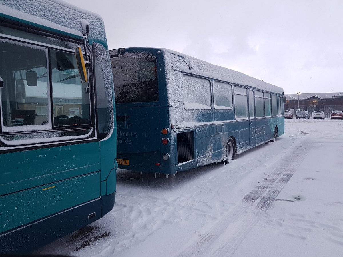 markgibbon66's tweet photo. Well it's been a tricky few days, battling through some extreme weather with a great team spirit. A big thanks to my colleagues at @arrivanortheast Redcar &amp; Whitby in keeping the buses moving as much as we possibly could! https://t.co/Uluv9afLVv