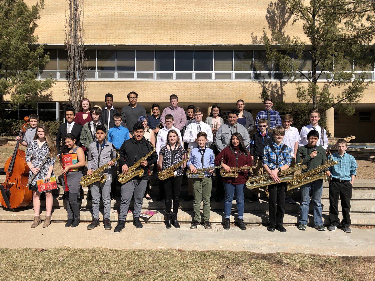jdhankey's tweet photo. Congratulations to the @cyclonebands Cyclone Jazz Ensemble!  Straight 1’s at the KU Jazz Festival today!  @sftcyclones https://t.co/CUxNDyX5Oh