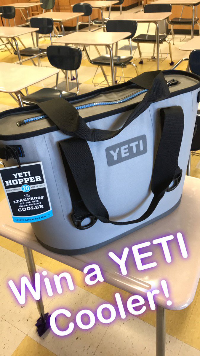 TrojanConsul's tweet photo. Want to win a YETI cooler valued at over $300?!?! Enter the NHS 3 Point Shoot Out and Knock Out Competition! March 13 at 6:30pm @foundersfcu https://t.co/DJy75YofVT