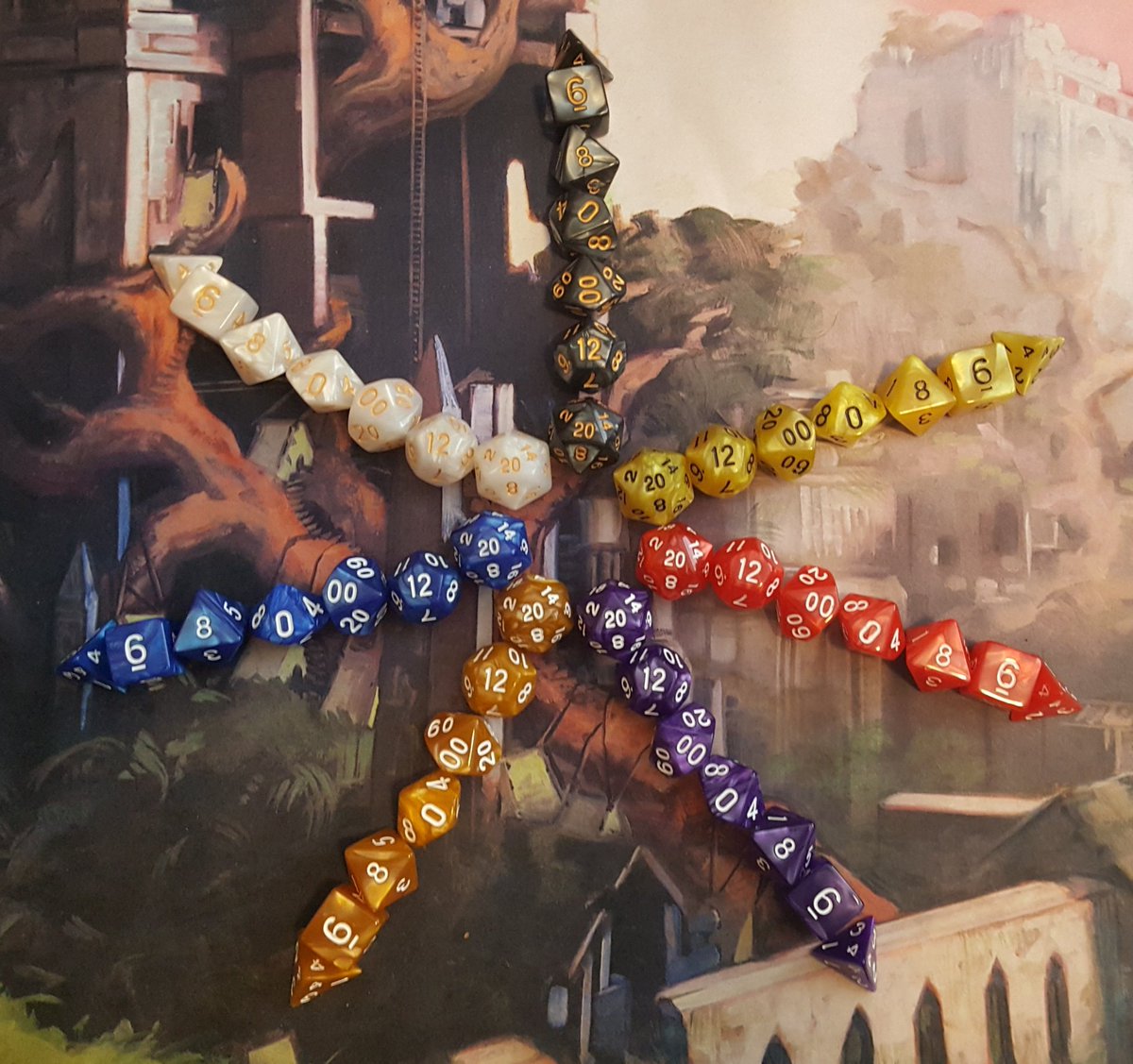 FindingthePaths's tweet photo. Hey Everyone, we release a week from now! So do you know what that means?
🎈🎈🎈🎈GIVEAWAY TIME!🎈🎈🎈🎈
To enter Retweet with #FindingThePath & Follow us!
Each day at 8pm CST, leading up to the release, we will draw a winner for 1 of 7 sets of dice!
#dnd #dnd5e #pathfinder https://t.co/Hi0RT4XKNK
