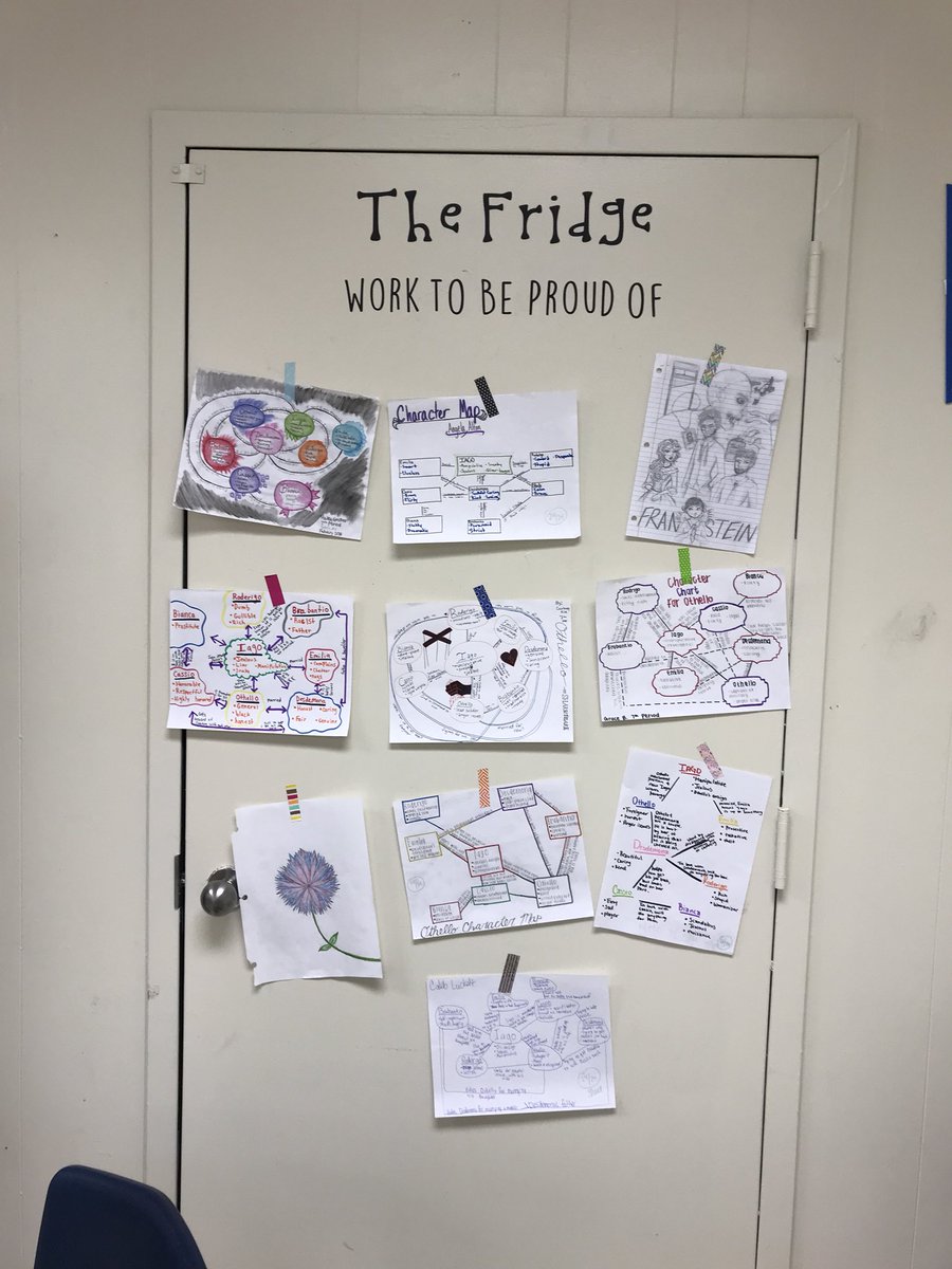 mrsmommacp's tweet photo. Big kids like their work displayed, too! #FridgeWorthyWork https://t.co/KNlblgd3eJ