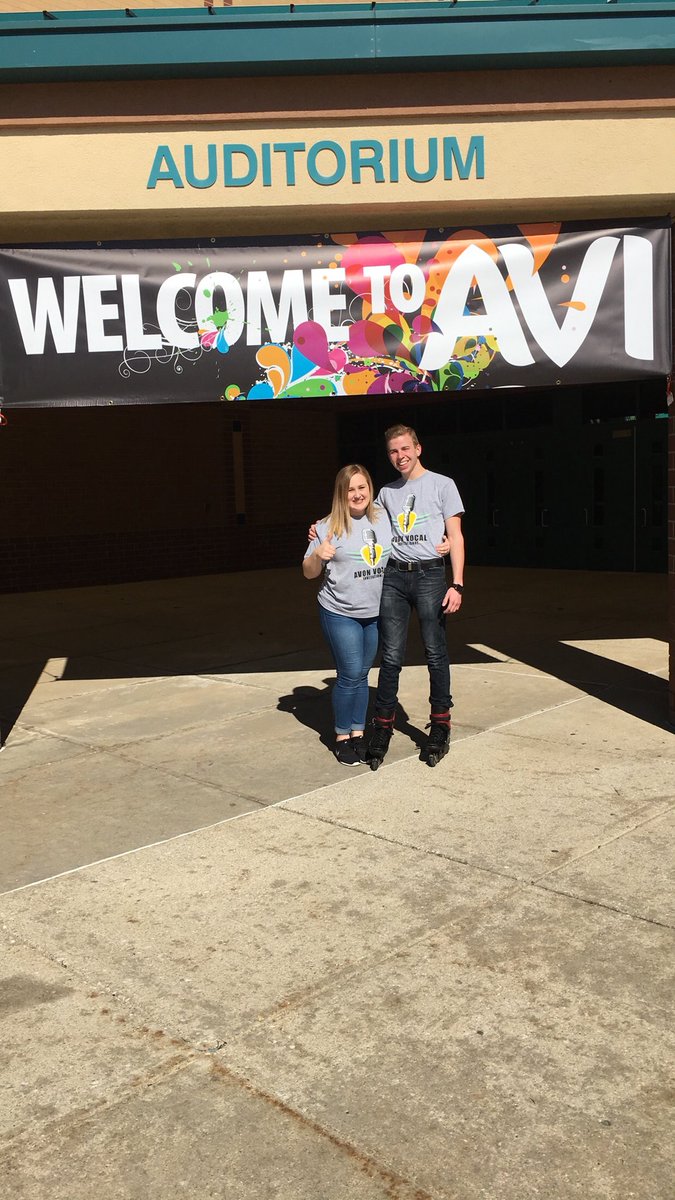 2018AVI's tweet photo. AVI IS HERE!  Find Olivia or Josh sometime today or tomorrow!  We would LOVE to meet you and you could be on the AVI social media!! https://t.co/qcejnYkRct