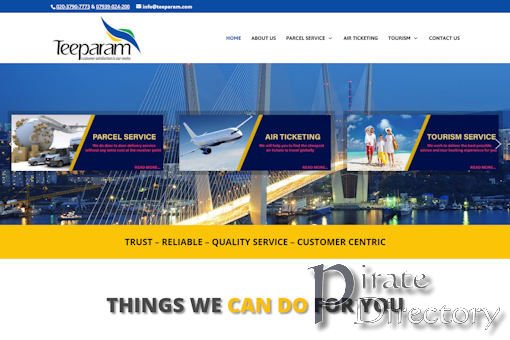 piratedir's tweet image. piratedirectory.co.uk added : Teeparam - Teeparam traders provides parcel services, package tourism and flight ticketing for its all customers in the Wembley area, UK.... (piratedirectory.co.uk/listing/teepar…)  #PostalSolutions