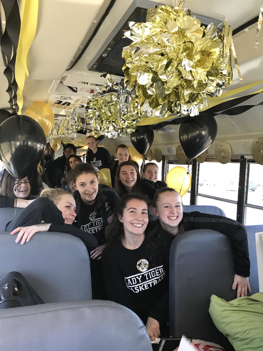 BentonvilleHS's tweet photo. The BHS Varsity Girls Basketball Team plays in the 2nd round of the Arkansas 7A state tournament tonight vs. Northside. 

Play hard and make us proud! 

#TigerUp #BHSTakeState https://t.co/lChStVeDvP