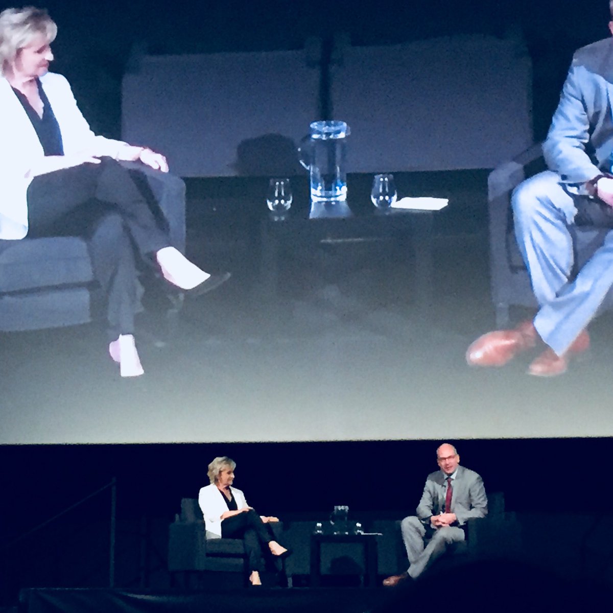 Mind and curiosity fed. Really enjoyed the conversation between Tina Brown and David Walmsley + great audience questions, too! Thanks for a lovely start to the weekend, @hotdocs. #CuriousMindsWeekend