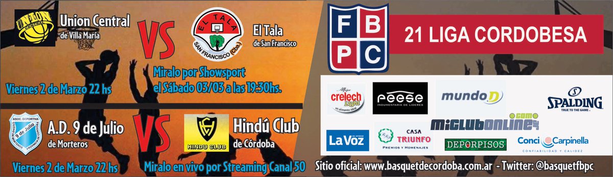 Mario_Ontivero's tweet photo. #LigaCordobesaCrelech #CopaMundoD se viene @9juliomorteros vs @HinduClubCba en vivo por #Canal50 https://t.co/RfYl40K4vn https://t.co/LZn5e3TyaP
