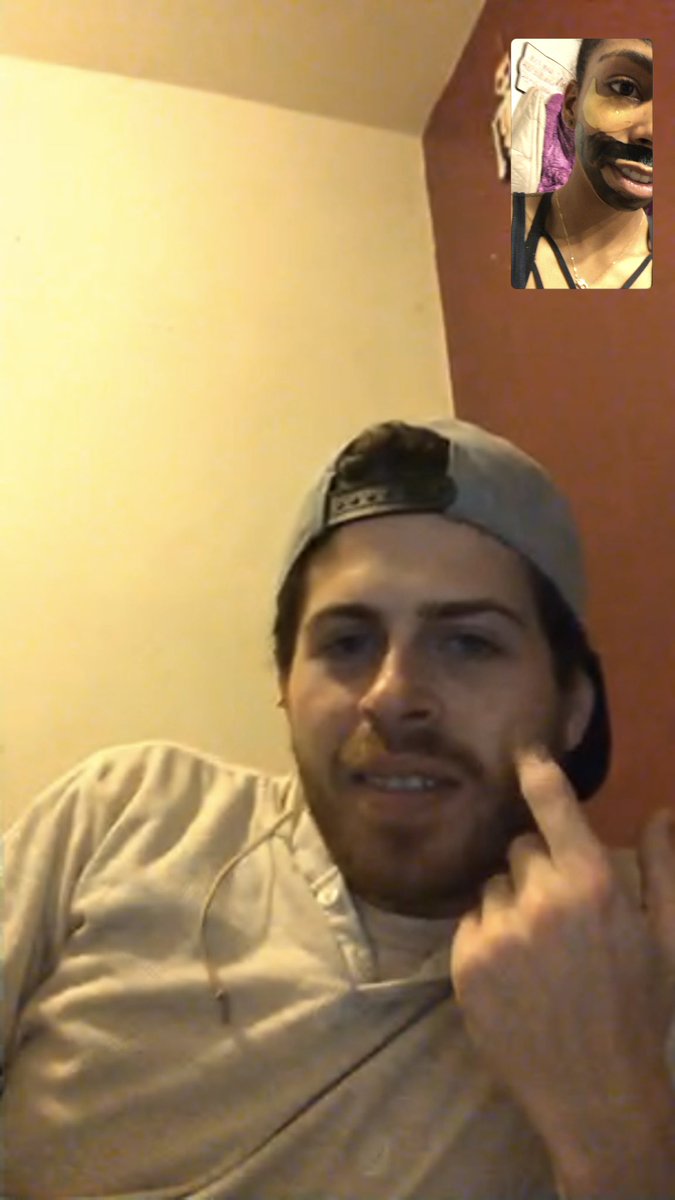 failureiskey08's tweet photo. David’s phone died while we were FaceTiming. So I’m gonna post this here until he calls me back. #dontmindmybeard https://t.co/Zj7AES3Tub