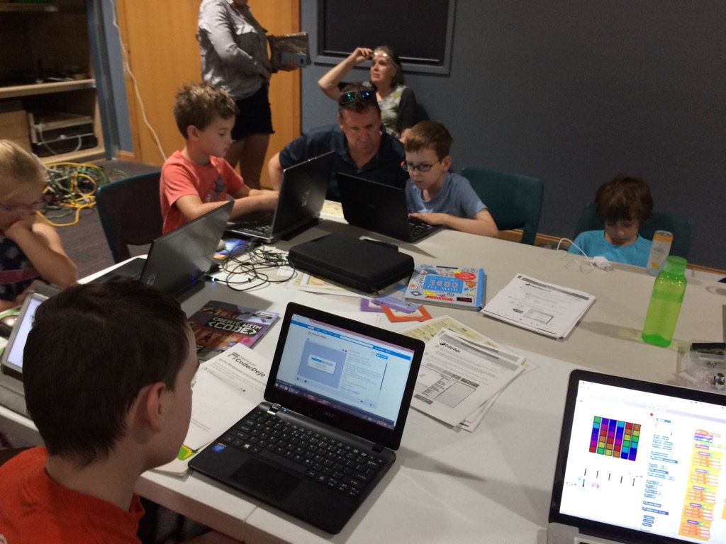 CoderBendigo's tweet image. A very busy morning for our first 2018 @CoderBendigo session. Learning learning!